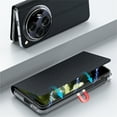 thumbnail image 4 of Allytech OnePlus Open Case Cover, Ultra Slim Fit Flip PU Leather Stand Shockproof Protective Vintage Phone Case Cover for OnePlus Open 2023 - Black, 4 of 10