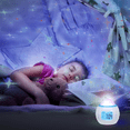 thumbnail image 3 of "Reloj Despertador Con Proyección De Estrellas Para Niños blanco ", 3 of 5