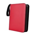 thumbnail image 4 of HILABEE 9 Pocket Binder Binder Photocard Zipper Portable Waterproof Trading Card Red, 4 of 9