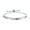 Silver, variant on Womens Blank Name Plated Identification ID Bolo Bracelet .925 Sterling Silver 6-7.5" Adjustable