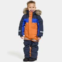 ATOGUTA Kids Snow Suit Waterproof Snowboard Jumpsuits One Piece Snowsuit Jackets Coats Orange, Kids Jackets 1T-15