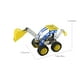 thumbnail image 3 of Kits de construcción de maquetas de excavadoras de metal | Juego de construcción DIY de 83 piezas para niños de 8 a 12 años | Kit educativo de construcción de coches de ingeniería STEM, 3 of 5