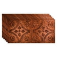 thumbnail image 1 of FASÄDE Traditional 5 Decorative Vinyl 2ft x 4ft Glue Up Ceiling Panel in Moonstone Copper (5 Pack), 1 of 5