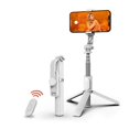 thumbnail image 1 of Extension Tripod Rod Aluminium Alloy Extendable Stick Adjustable Telescopic Selfie Stick With Remote Control Portable Lightweight Extendable Selfie Stick Phone Tripod Q03 white, 1 of 4