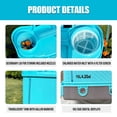 thumbnail image 5 of 4 Gallon Battery Powered Backpack Sprayer, 100 PSI Electric Garden Sprayer with Makita 18V Battery Compatibility, 5 Nozzles & Telescopic Wand, Weed & Fertilizer Lawn Sprayer, 5 of 9