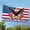 Single Sided, variant on 250 Years Of Freedom American Flag 3x5 Outdoor Double Sided Heavy Duty Polyester 1776-2026 USA 250th Birthday Anniversary Flags Fade Resistant Reinforced Brass Grommets