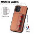 thumbnail image 3 of Case For FOXDOCK iPhone 12 Stand Function RFID Blocking Magnetic Card Holder Complete Camera Safety, 3 of 5
