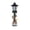 Multicolor, variant on Christmas Solar Pathway Lights, Snowman Solar Stake Light Outdoor, Waterproof Warm White LED Ground Light with Solar Panel Auto Dusk to Dawn for Lawn Garden Yard Decor Iron 19.7 in