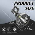 thumbnail image 4 of HIBIBUD Flashlights High Lumens,Portable Design Flashlight Rechargeable,Four Levels of Dimming Rechargeable Flashlights,Black1, 4 of 6