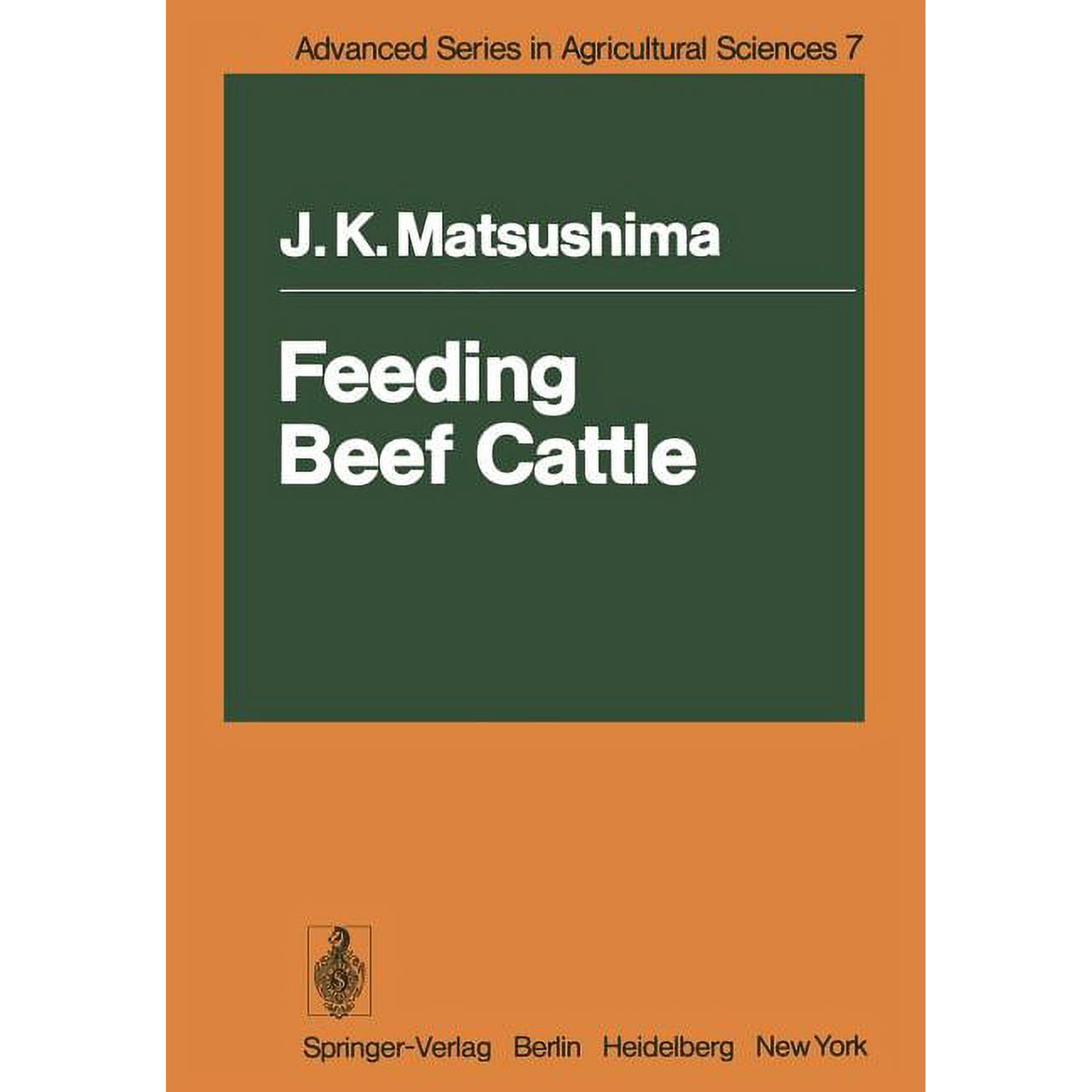 Advanced Agricultural Sciences Feeding Beef Cattle Book 7 (Paperback)