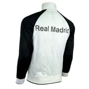 Mens Real Madrid Jacket, Licensed Real Madrid Full Zip Track Jacket Adult Sizes (XL)