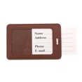 thumbnail image 5 of BE-TOOL PU Leather Luggage Tag Label Bag Pendant Removable Hanging Buckle for Suitcase Baggage Bag Handbag Universal, 5 of 7