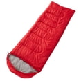thumbnail image 3 of Saco Dormir Tipo Sobre Transpirable para Acampar Al Aire Libre Imprescindible para Dormir (rojo), 3 of 8