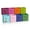 Bright & Bold Medley, variant on Sorbus Fabric Storage Bins 11" Foldable Cubes Multicolored With Handles For Pantry, Cubbies, Toy And Closet Organization- 8Pk