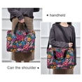 thumbnail image 6 of FORMRS 16" Laptop Bag Carrying Sleeve Case with Handle Travel Shoulder Briefcase, Charming Floral Pattern, 6 of 8