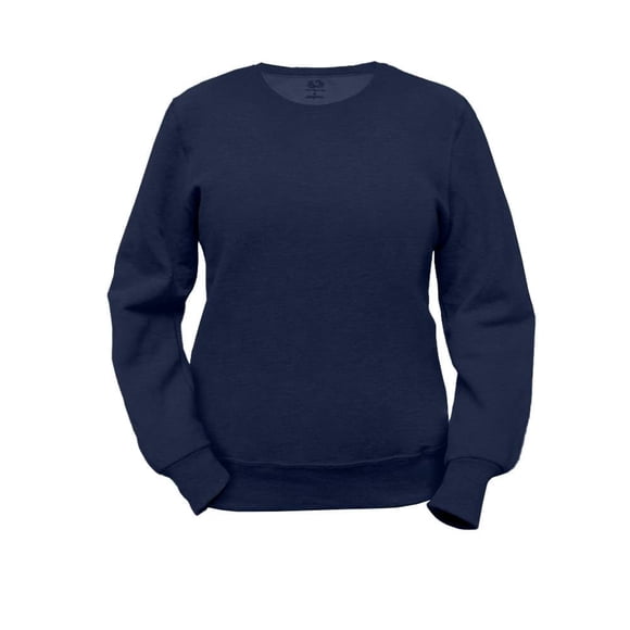 Sudadera Fruit of the Loom Para mujer, de felpa, azul marino, talla CH