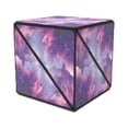 thumbnail image 1 of 3D Magnetic Puzzle for Adults Magic Cube Magnetic cube purple 6CM, 1 of 2