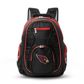 Black/Cardinal Arizona Cardinals Premium Color Trim Backpack