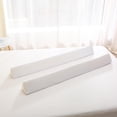 thumbnail image 1 of fond + found Paquete de 2 protectores de barandilla de cama de espuma de seguridad para niños pequeños, protector de cama antideslizante, funda lavable para camas Twin, Queen y King, 1 of 4