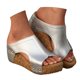 thumbnail image 3 of MKLEKYY Sandalias Flexibles de Cuña para Mujer, Sandalias de Plataforma Con Cuña y Punta Abierta, Zapatos Informales Elegantes de Verano para Mujer, 3 of 5