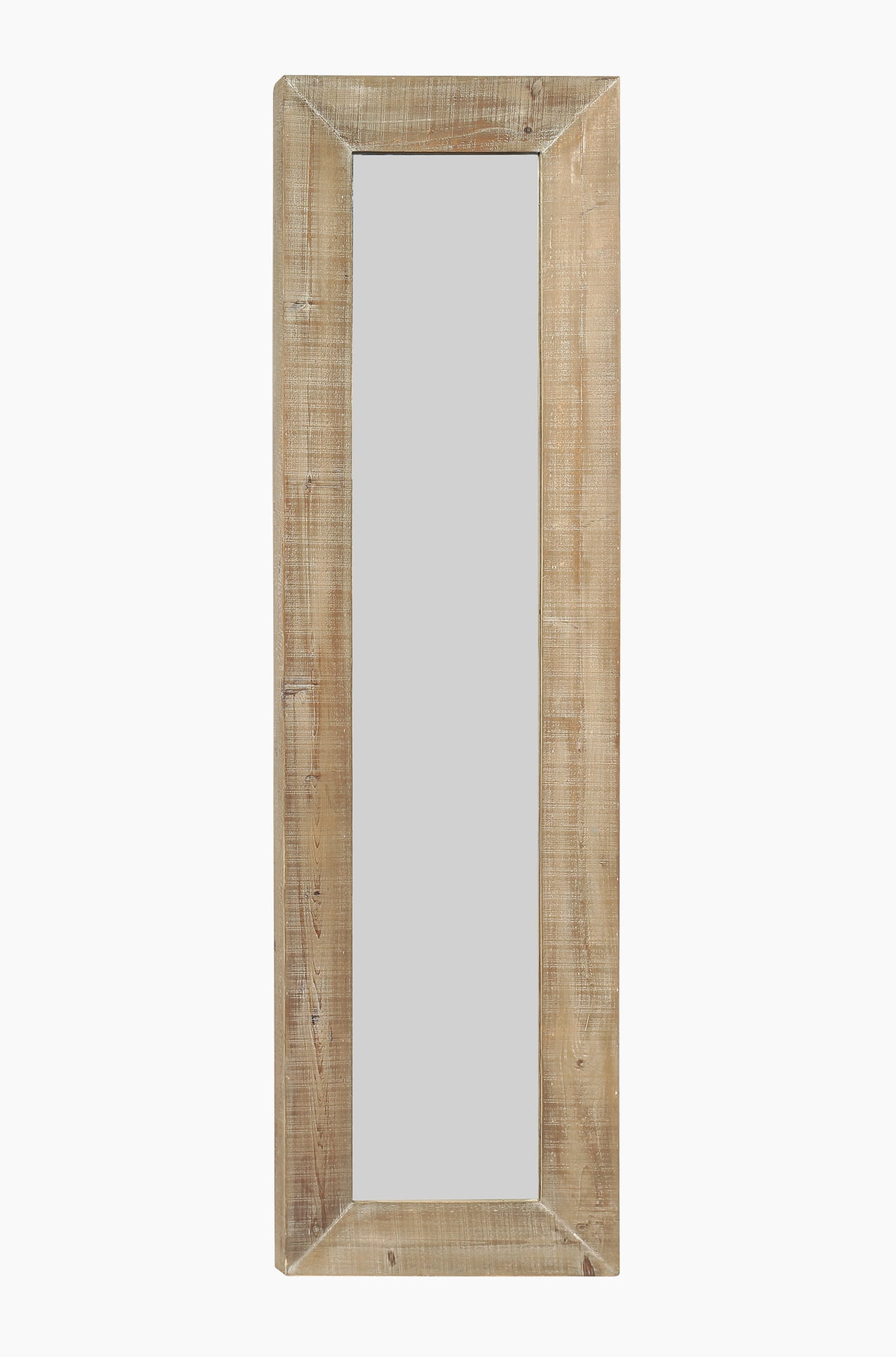 Parisloft Vintage Retangular Vertical Wood Wall Mirror Walmart Canada