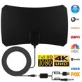 thumbnail image 1 of 1800Miles HDTV Antena de TV digital Antena de TV digital interior Amplificador incorporado para canales locales 4K HD 1080P Muyoka Hogar, 1 of 6