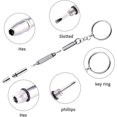 thumbnail image 4 of 1000pcs Lunettes Kit de Réparation, Vis de Lunettes de Soleil, Sortes de Petites Vis, Lunettes Outil de Réparation Optique avec Tournevis et Pinces à Épiler pour Montre et Électr, 4 of 5