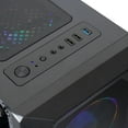 thumbnail image 5 of MXZ Gaming PC Desktop Computer AMD Ryzen 5 5500, GTX1660S,16GB DDR4 3200,NVME 500G SSD, 6RGB Fans,Wifi,Win 11 Ready,Gamer Desktop Computer,New, 5 of 5