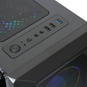 MXZ Gaming PC Computer AMD Ryzen 5 5500, RTX 3060,1TB,16GB DDR4 3200,6RGB Fans, Wifi,Win 11 Ready,Gamer Desktop Computer,NEW