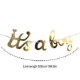 thumbnail image 4 of Justharion Letter Banner Banners Customize For Birthday Party Congratulations Banner Birthday Banner Custom Banner TYPE9 NO9, 4 of 6