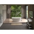thumbnail image 5 of Pluto Triangle head tub filler faucet with Breeze Handle - Brushed Nickel, 5 of 11
