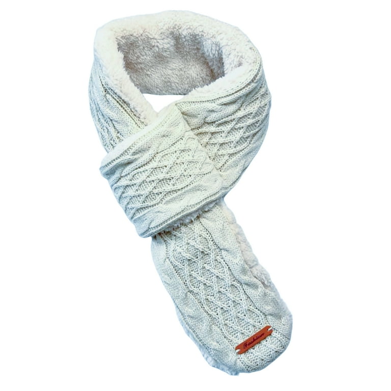 AYYUFE Electric Scarf USB Powered 3 Temperature Modes Knitted Power Bank Bag Adjustable Keep Warm Cordless Neck Shoulder Pain Relief Heated Neck Wrap