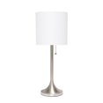 thumbnail image 1 of Lampe de table conique Simple Designs avec abat-jour en tissu, 1 of 9