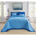 thumbnail image 2 of BrylaneHome Bedding BH Studio Reversible Two-Tone Ultra Soft Quilted Bedspread, 2 of 5