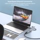thumbnail image 4 of Convertidor red USB-C a RJ45 2 en 1 USB/Tipo C al adaptador Ethernet 5000Mbps, 4 of 9