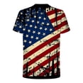 thumbnail image 3 of WAENQINLA Men's 4th of July Patriotic Shirts USA Flag Short Sleeve T Shirt Vintage Independence Day T-Shirt Holiday Tops, 3 of 5