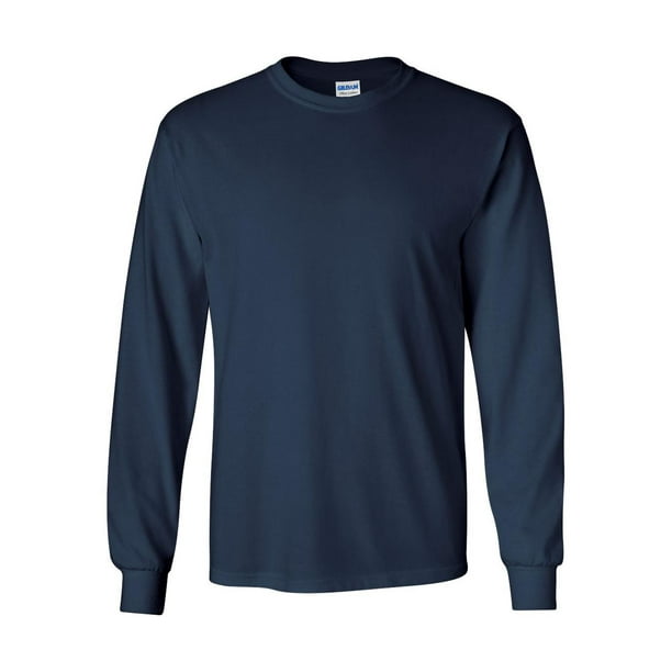 Gildan - Gildan - Ultra Cotton Long Sleeve T-Shirt - 2400 - Walmart.com ...