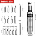 thumbnail image 2 of 16 Pieces Impact Driver Kit, 1/2" Manual Impact Driver with 15 Pieces Drill Bits (Slotted, Phillips, Hex), for Turning Stuck Fasteners, Rusty Fasteners (16), 2 of 5
