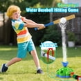 thumbnail image 4 of KiddiTouch 4-in-1 Water Sprinkler for Kids,Outdoor Water Baseball Toy,Rotating Sprinkler & Rocket Launcher,Outdoor Summer Backyard Playset for Boys Girls Ages 3-12, 4 of 8