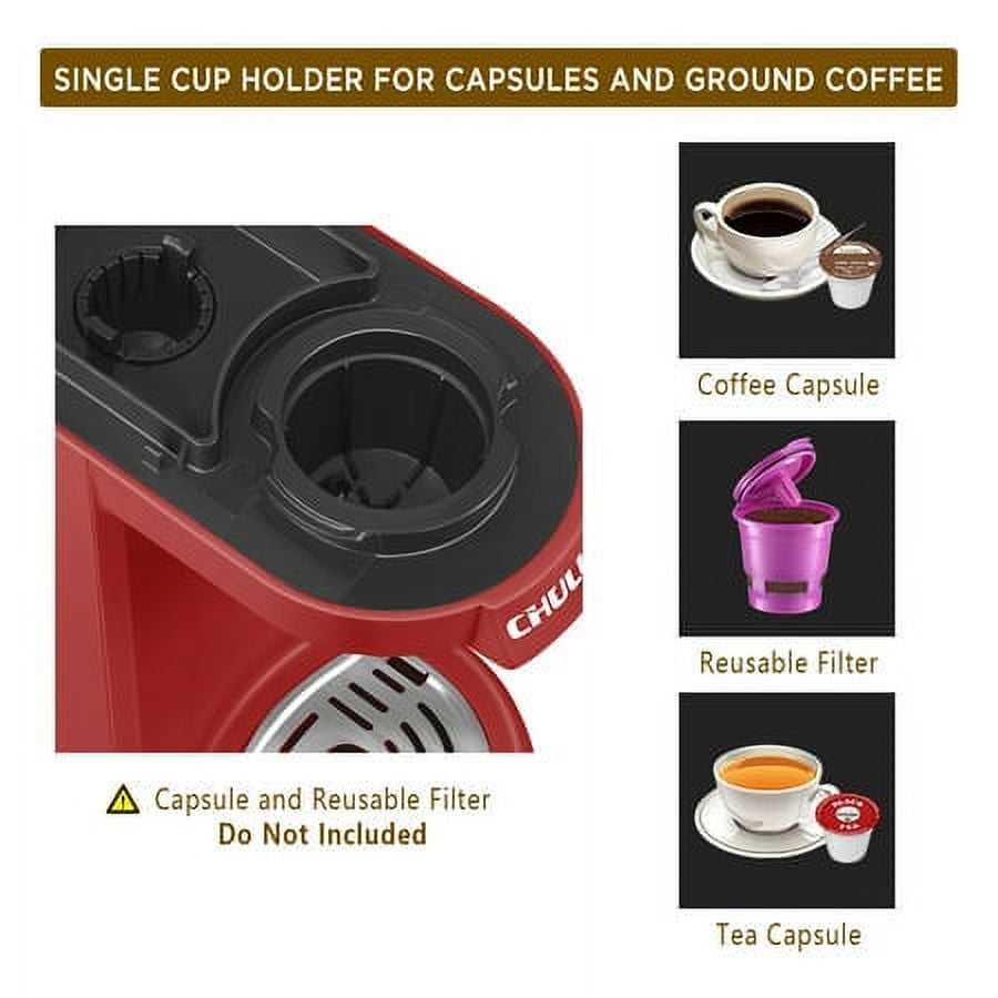 Dropship CHULUX Single Serve Coffee Maker KCUP Pod Coffee Brewer