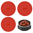 thumbnail image 1 of Reusable Silicone Air Fryer Liners 3 Pack, Easy Clean Air Fryer Accessories, Non Stick, AirFryer Accessory, 1 of 5