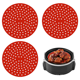 thumbnail image 1 of Revestimiento de silicona reutilizable para freidora de aire, paquete de 3, accesorios para freidora de aire fáciles de limpiar, antiadherente, accesorio para freidora de aire MFZFUKR CPB-DE-LYY1768-3, 1 of 5