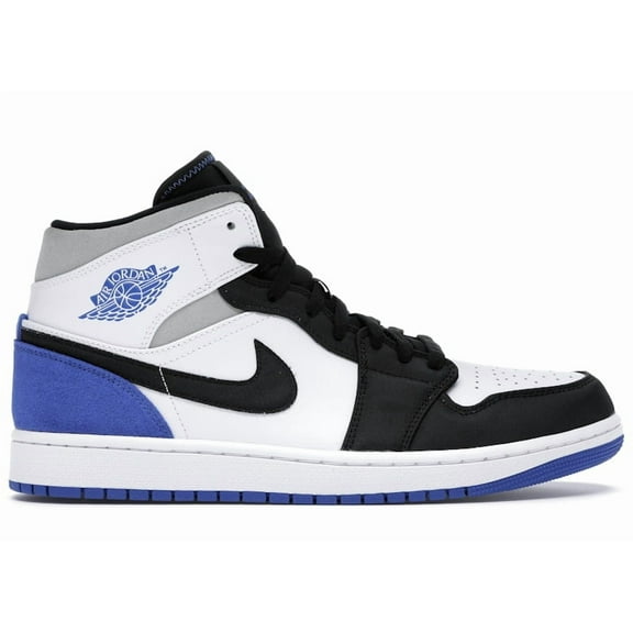 Jordan Men's 1 Mid SE Royal Black Toe Shoes, from StockX