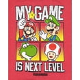 thumbnail image 2 of Super Mario Boys' My Game Is Next Level Character Boxes Graphic T-Shirt, 2 of 5