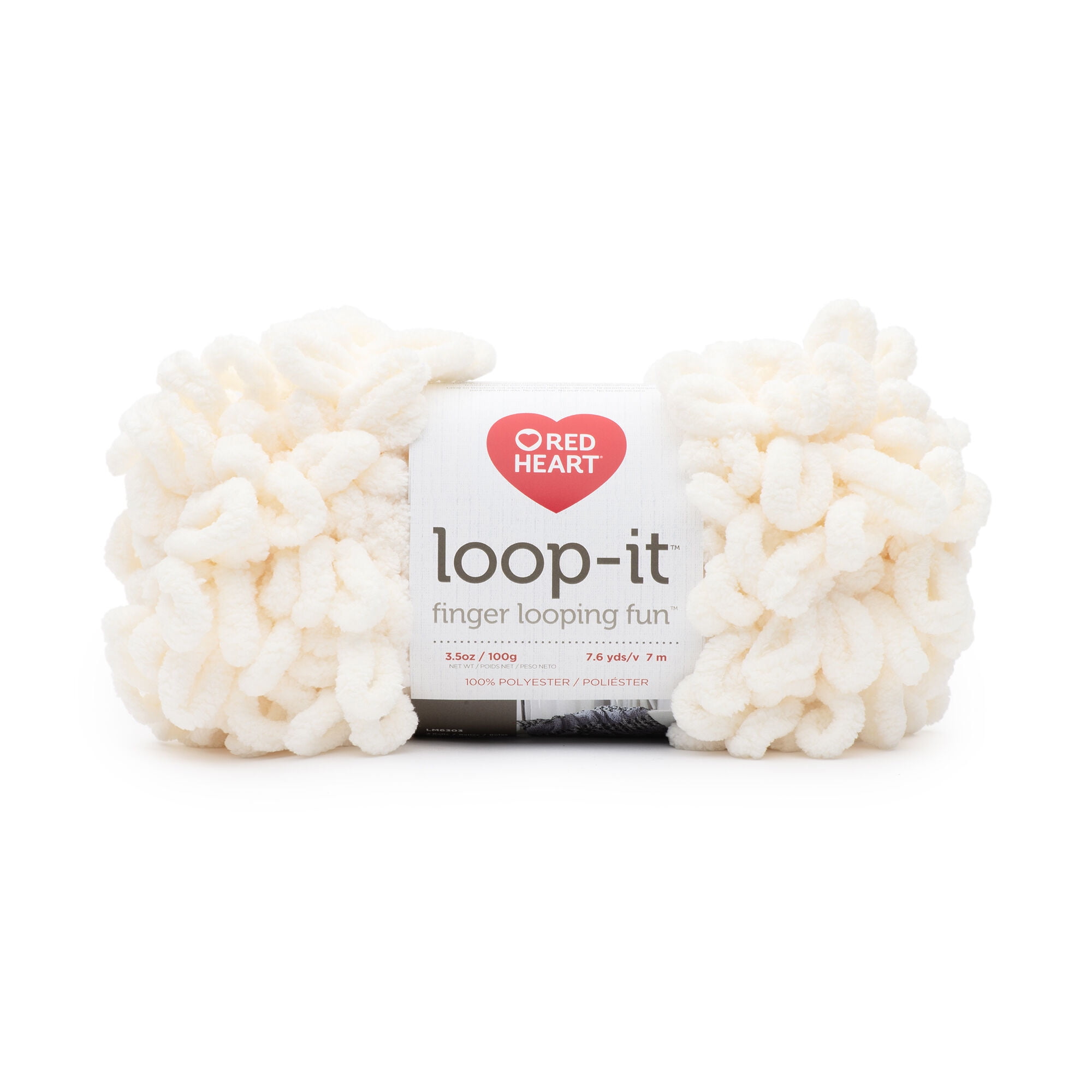Red Heart LoopIt YarnIce