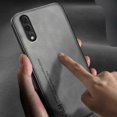 thumbnail image 3 of (Dark Grey)For Huawei P20 Lamba Skin Feel Leather Back Phone Case, 3 of 5