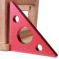thumbnail image 4 of LHCER Règle de Hauteur d'Angle Droit 5 Po/13cm Outil de Mesure en Alliage d'Aluminium pour Charpentier, Outil de Mesure de Menuiserie, Règle Carrée, 4 of 8
