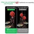 thumbnail image 3 of Iron Hook Fishing Line Group with Double Hook Structure, Spring Anti-Entanglement Design for Fishing Large Fish like Silver Carp and Bighead Carp, 3 of 7