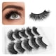 thumbnail image 1 of onlyliua Ofertas Del Día Liquidación Prime Pestañas Postizas 5 Pares de Pestañas Mixtas Engrosadas Gruesas Tridimensionales, 1 of 1