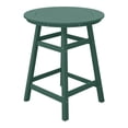 thumbnail image 2 of Costaelm Paradise Outdoor HDPE 35" Round Counter Height Patio Bar Table, Dark Green, 2 of 9